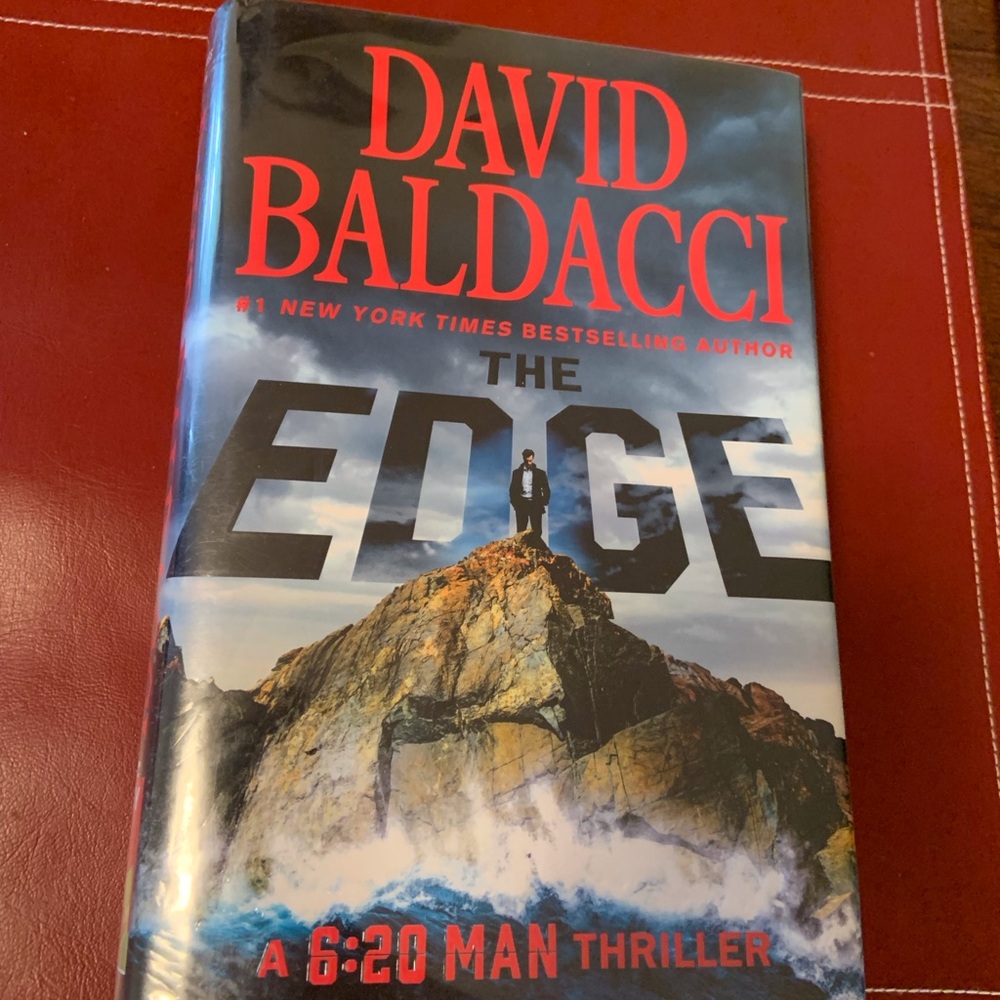 David Baldacci 'The Edge' Hardcover Book